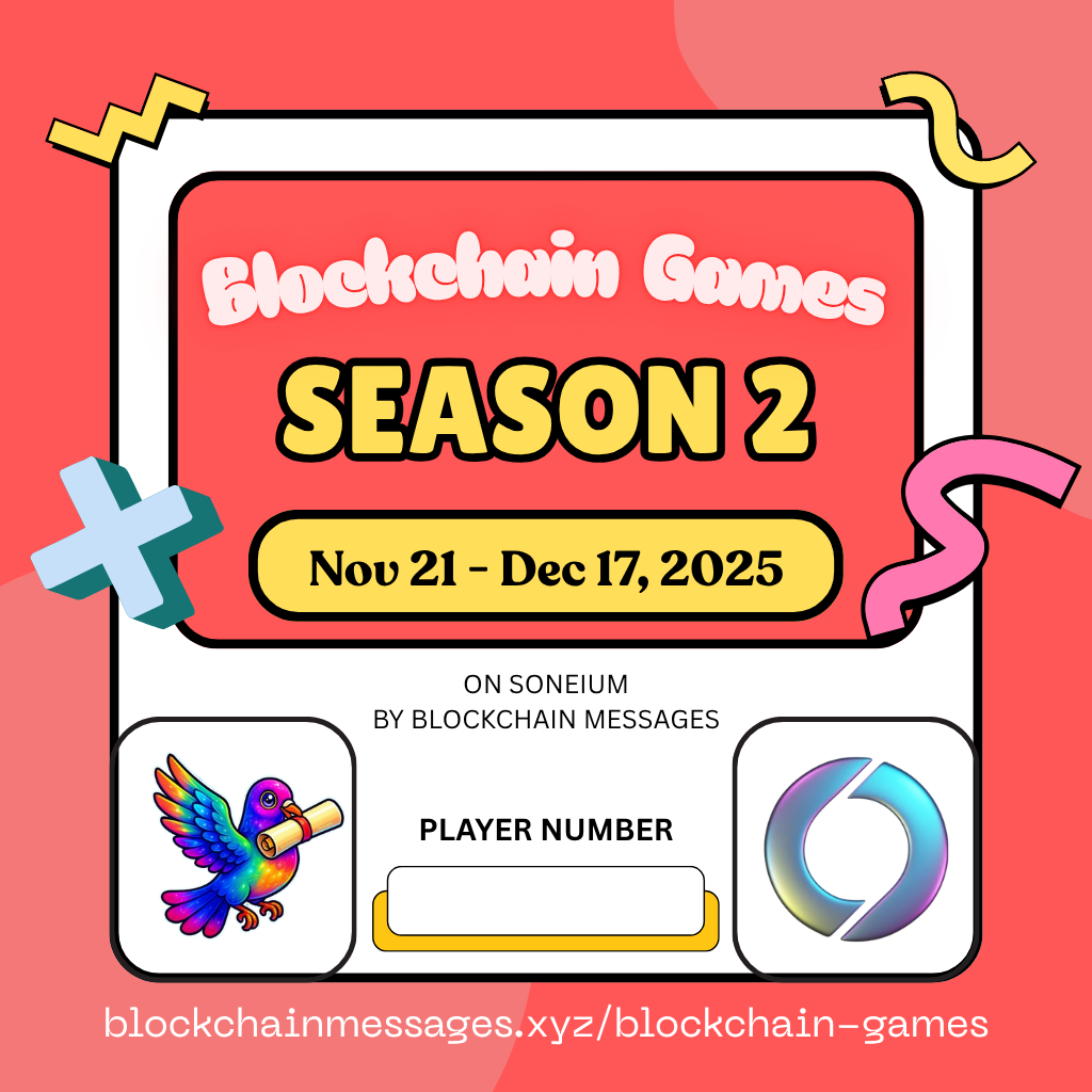 Blockchain Games Season 2 Ticket
